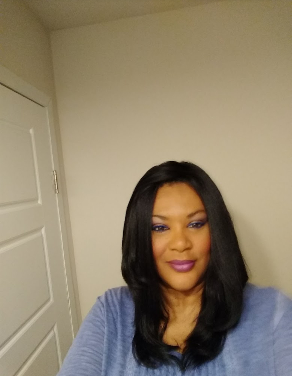 Silk press style blowout weave — Gege Hair Salon, Schaumburg