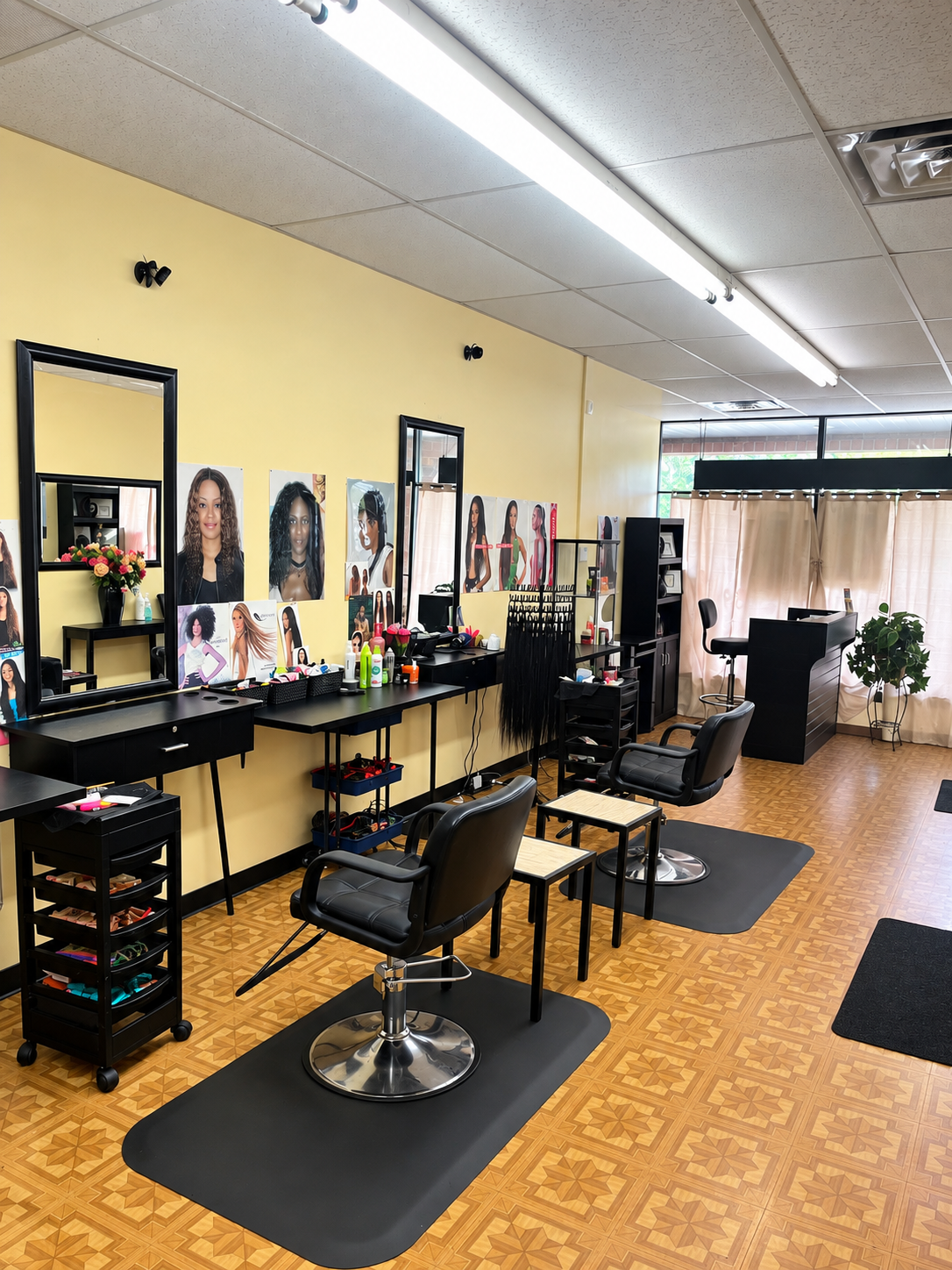 Our styling floor — Gege Hair Salon, Schaumburg